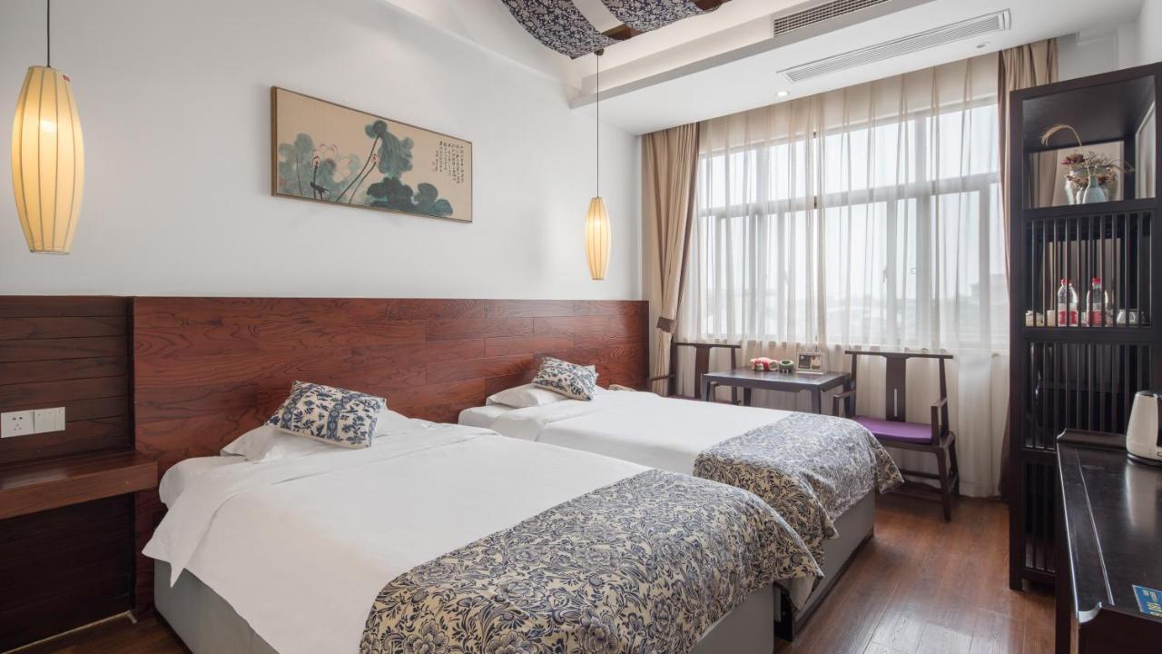 Floral Hotel - Yuexiang Inn Wuzhen Цзясин Экстерьер фото